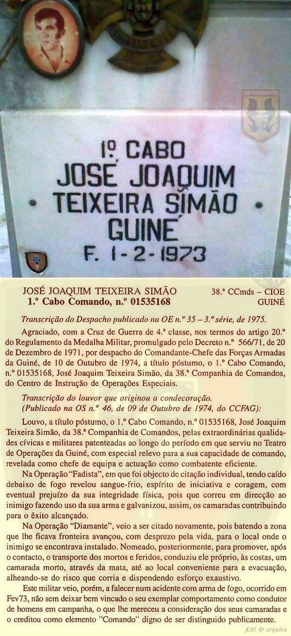 38 CCmds Jose Joaquim Teixeira Simao