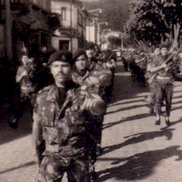 Comandante da 38ª Companhia de Comandos - General Pinto Ferreira